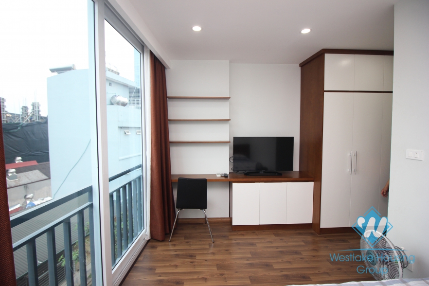 Quite and Nice studio serviced apartment for rent in Ba Dinh, near Lotte